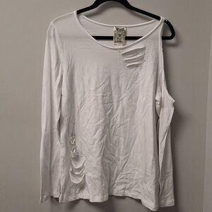 Vocal USA White Long/Sleeveless Tee